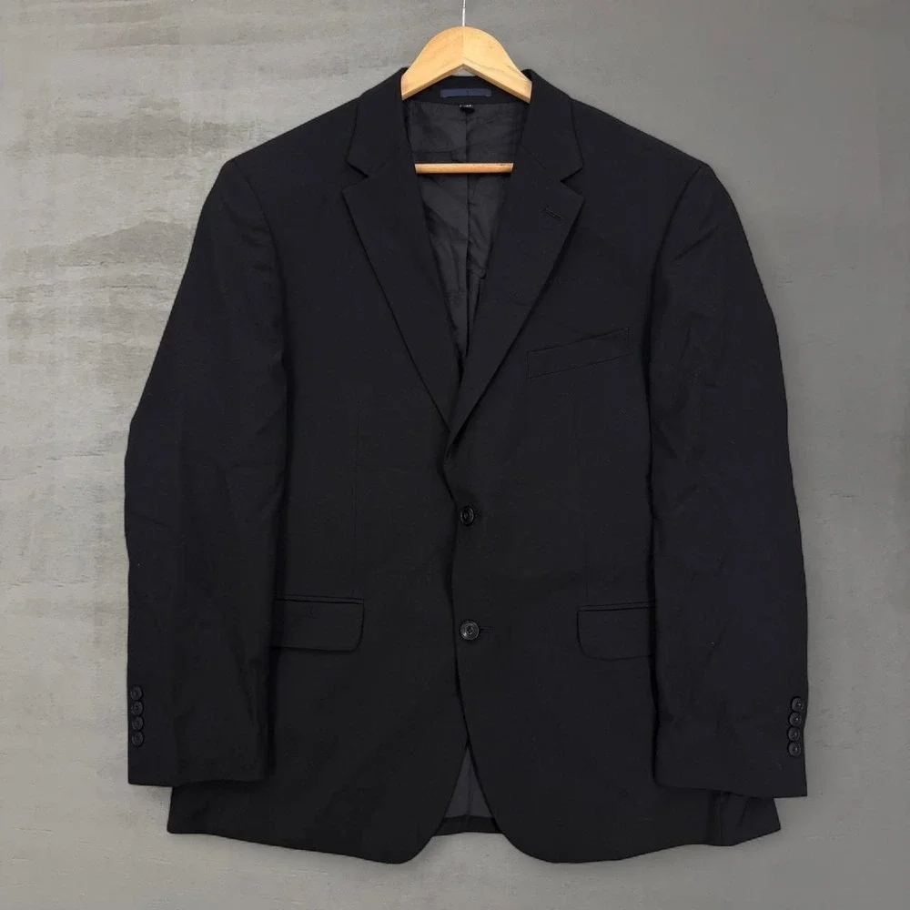 Jos. A. Bank Blazer Black 1905 Collection Tailored Fit 44 Regular